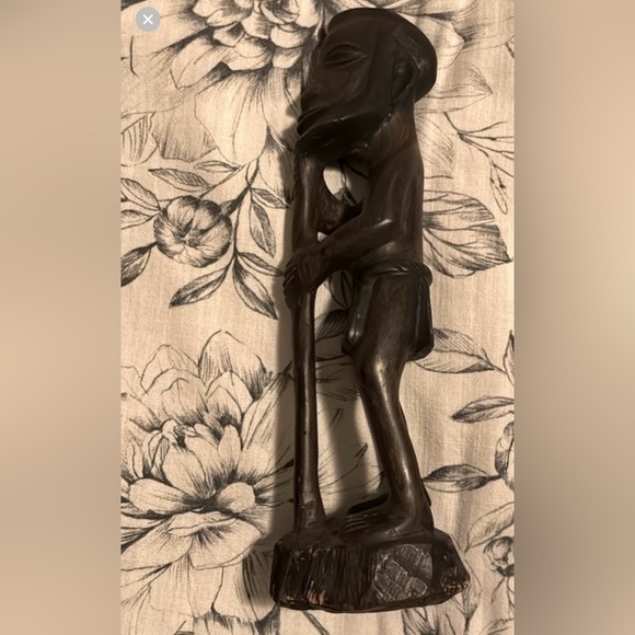 NWOT Bundle TWO Home Decor African Wooden Masks - Picture 4 of 6